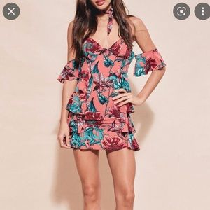 For Love and Lemons Strapless Party dress M